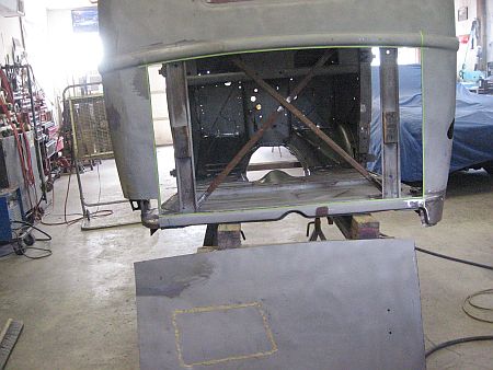 1947 Truck Panel Removal to Repair Old Panel Fix